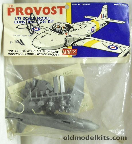 Airfix 1/72 Jet Provost T. Mk.3 - Bagged With Header, 109 plastic model kit